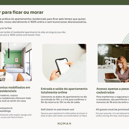 Nomah - Aptos Por Temporada No Anhembi São Paulo Exterior photo